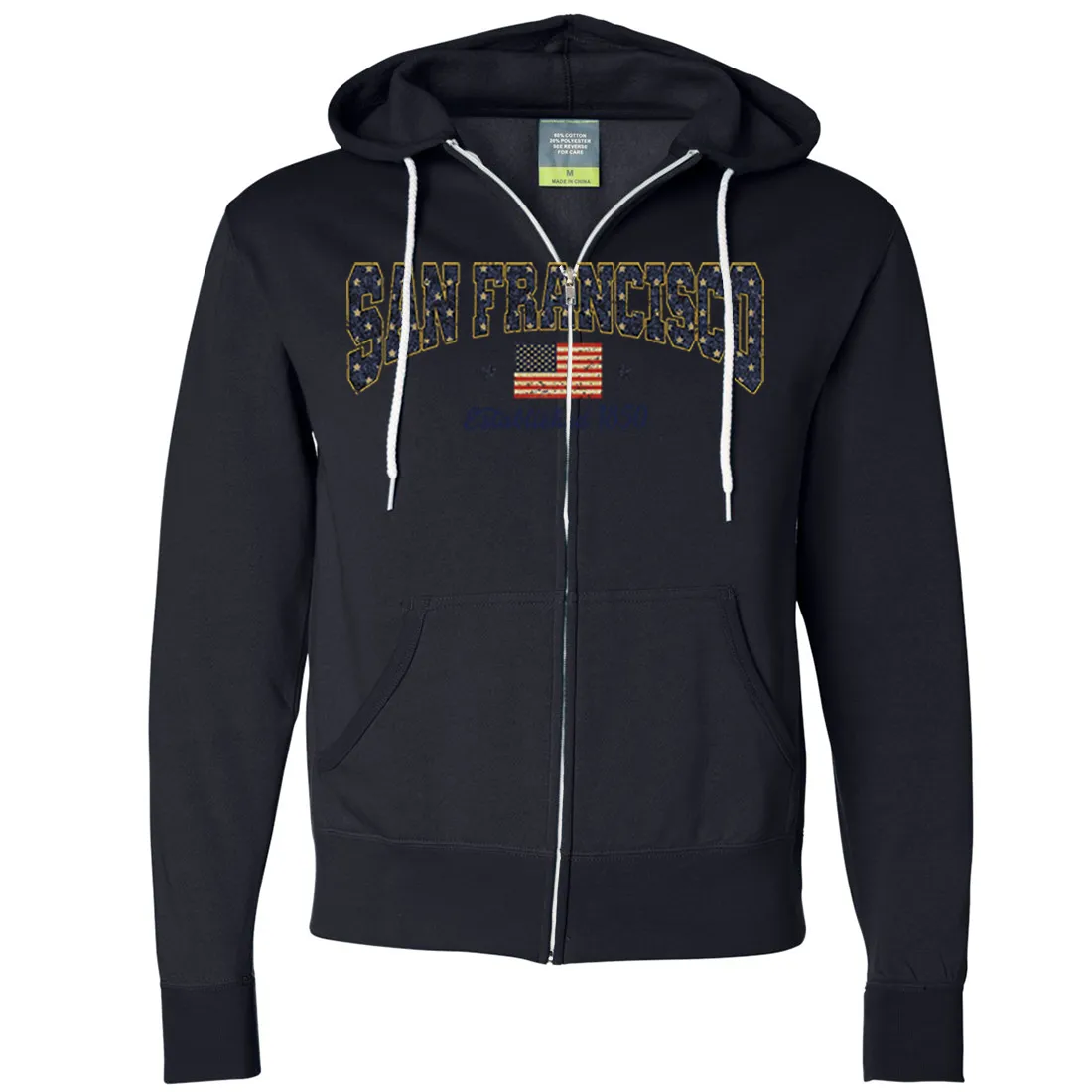 San Francisco Stars Zip-Up Hoodie