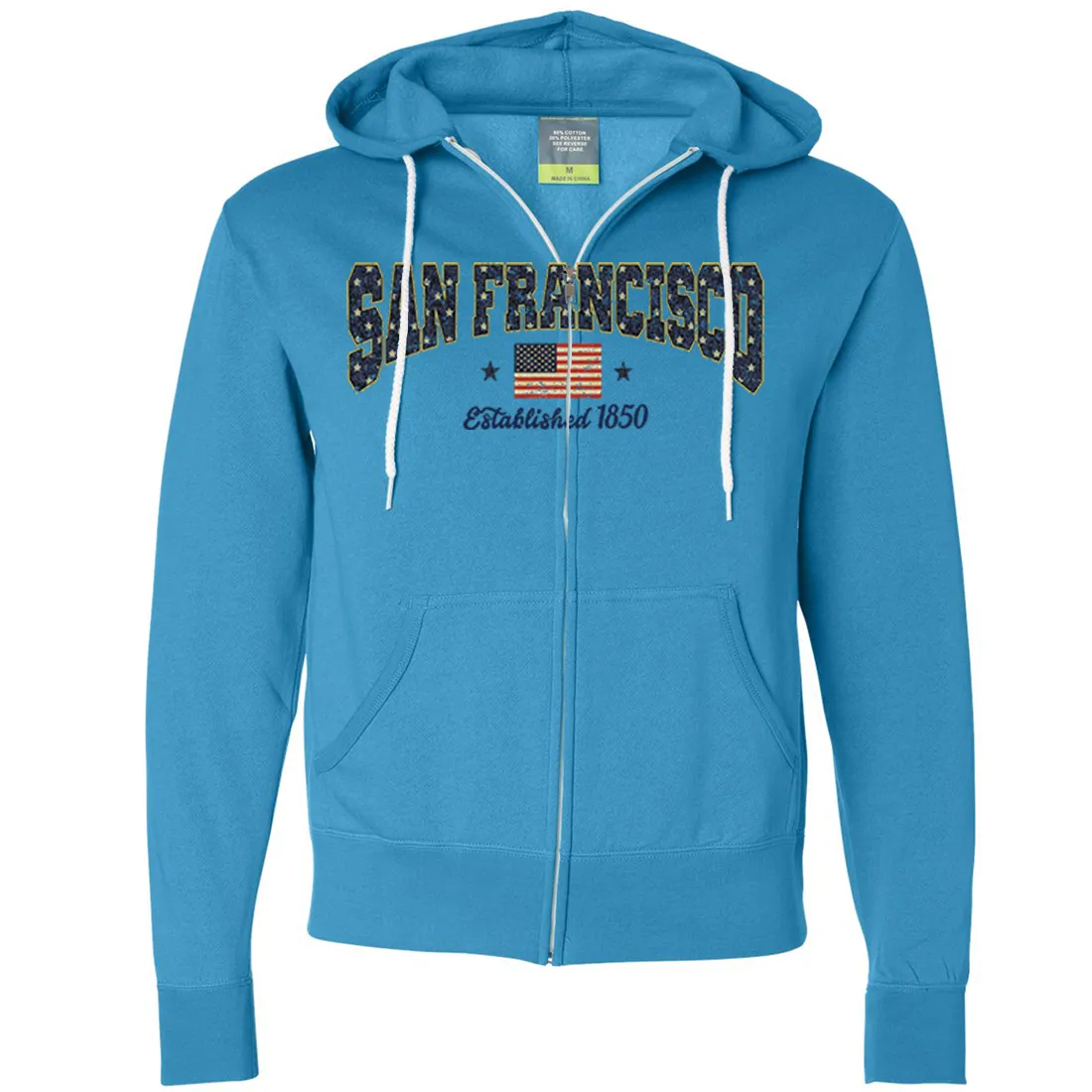 San Francisco Stars Zip-Up Hoodie