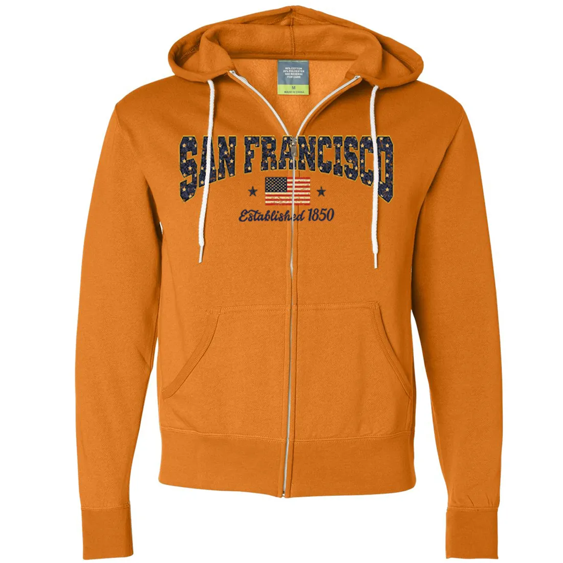 San Francisco Stars Zip-Up Hoodie