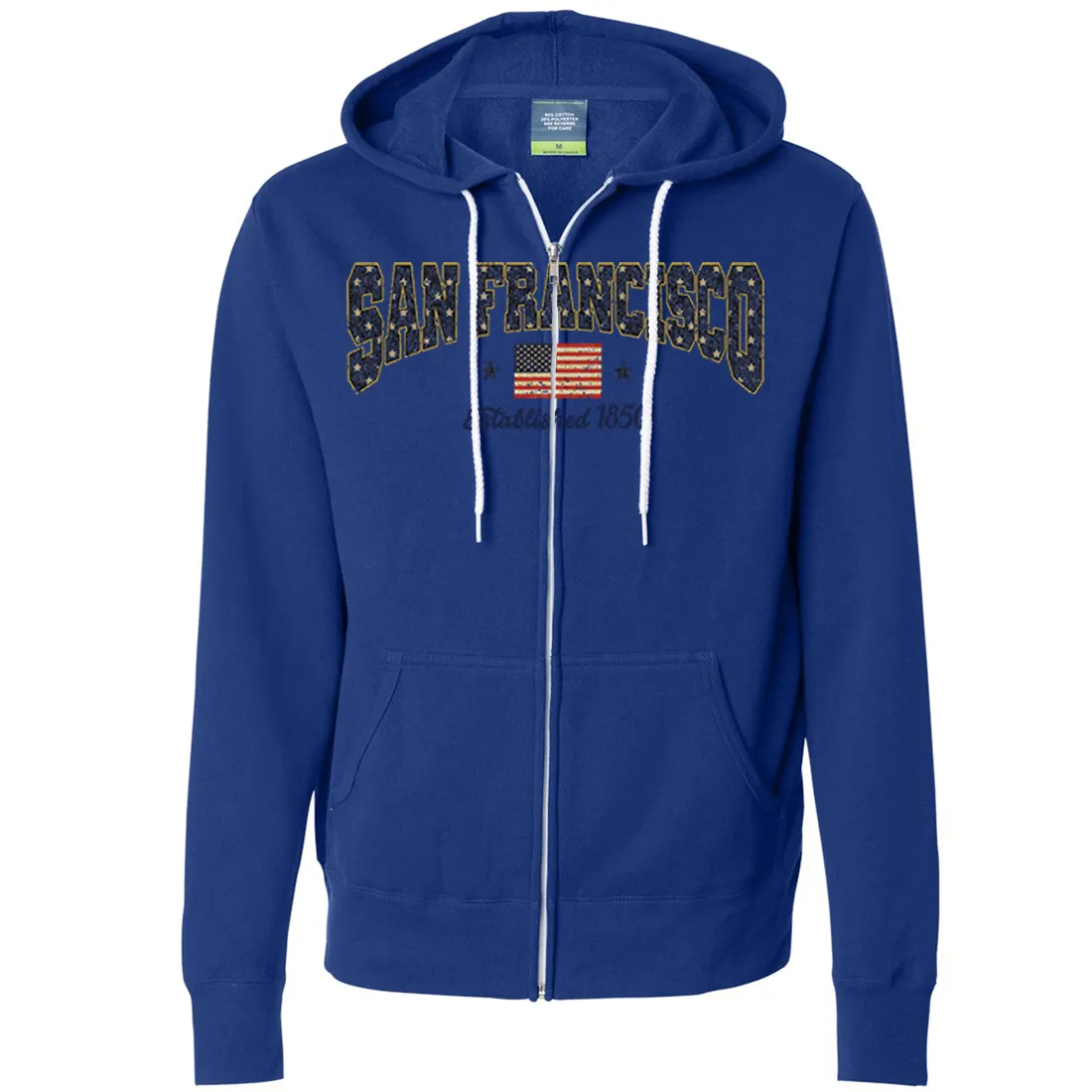 San Francisco Stars Zip-Up Hoodie