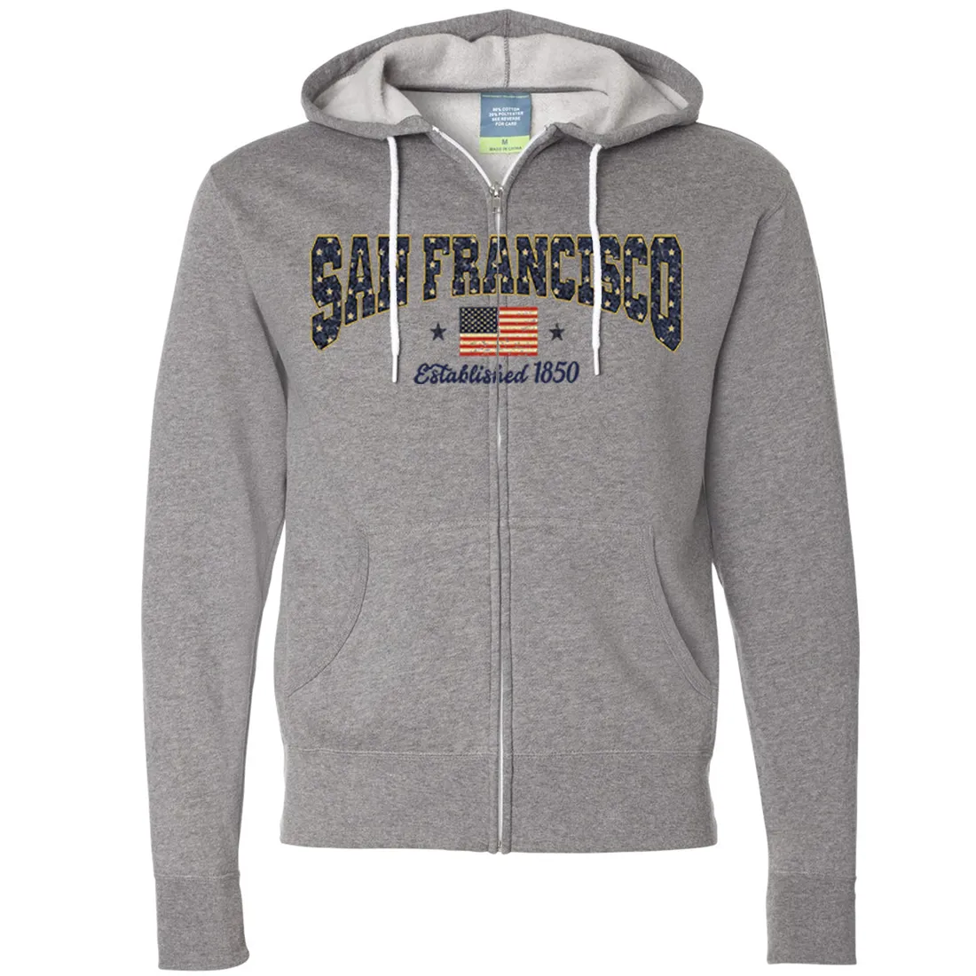 San Francisco Stars Zip-Up Hoodie