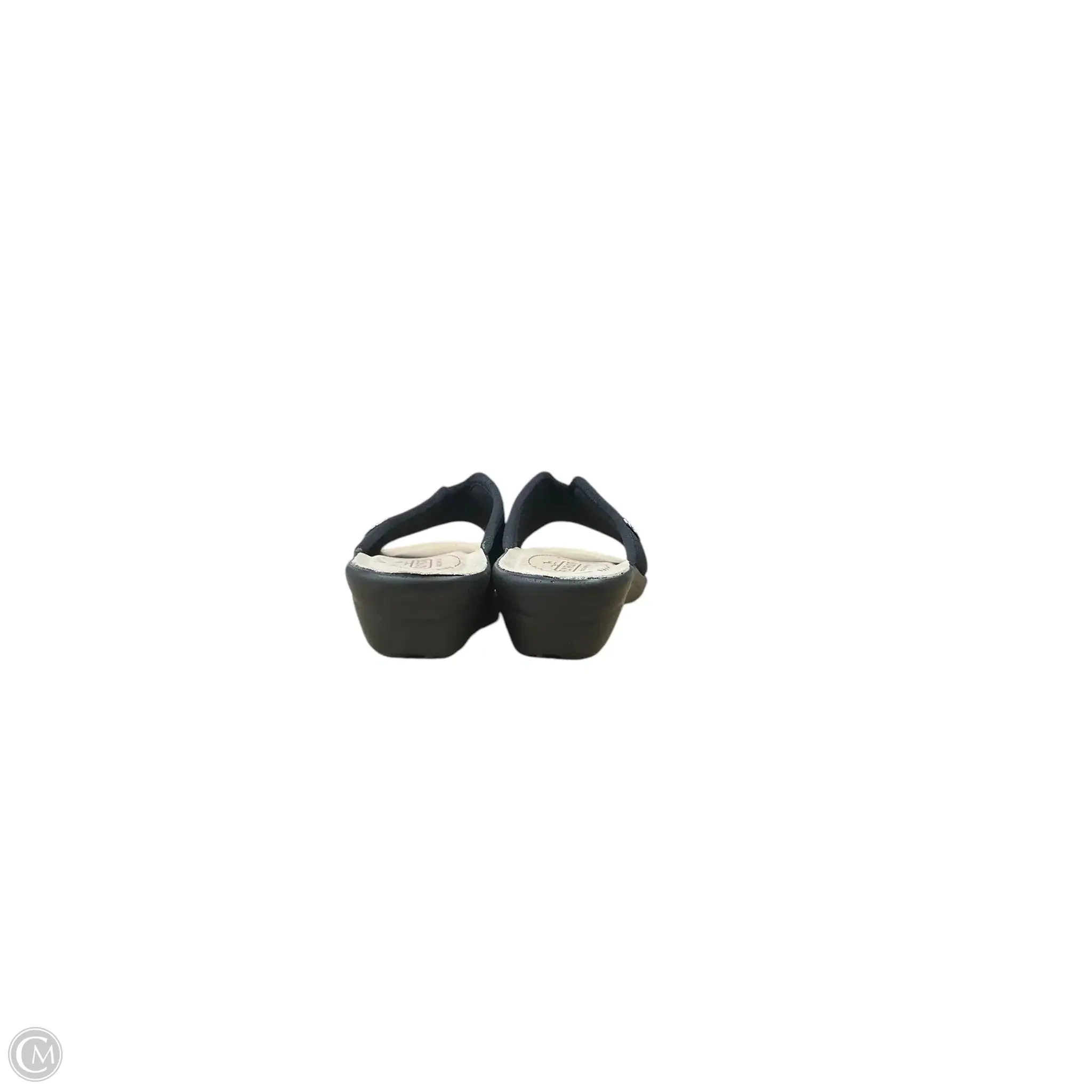 Sandals Flats By Cmc In Black, Size: 7.5