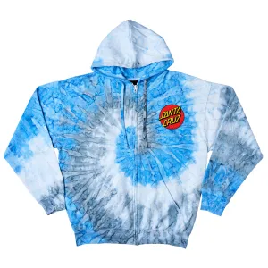 Santa Cruz Mens Classic Dot Zip Hoodie