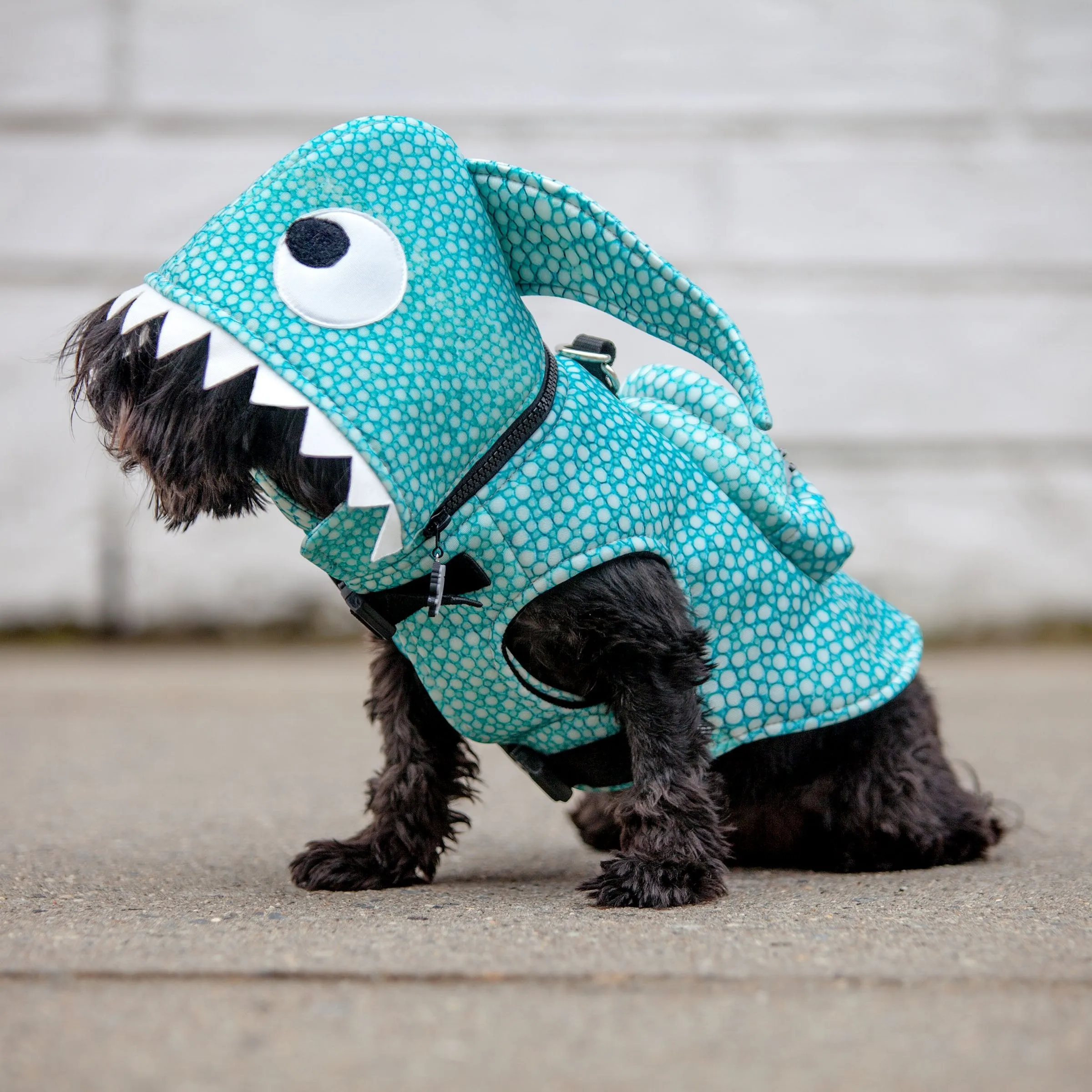 Shark Hoodie Jacket with Backpack - Limited Edition - Water-repellent