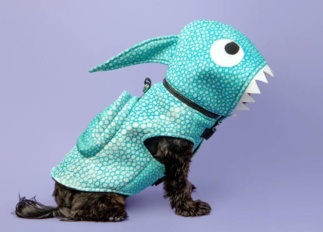 Shark Hoodie Jacket with Backpack - Limited Edition - Water-repellent