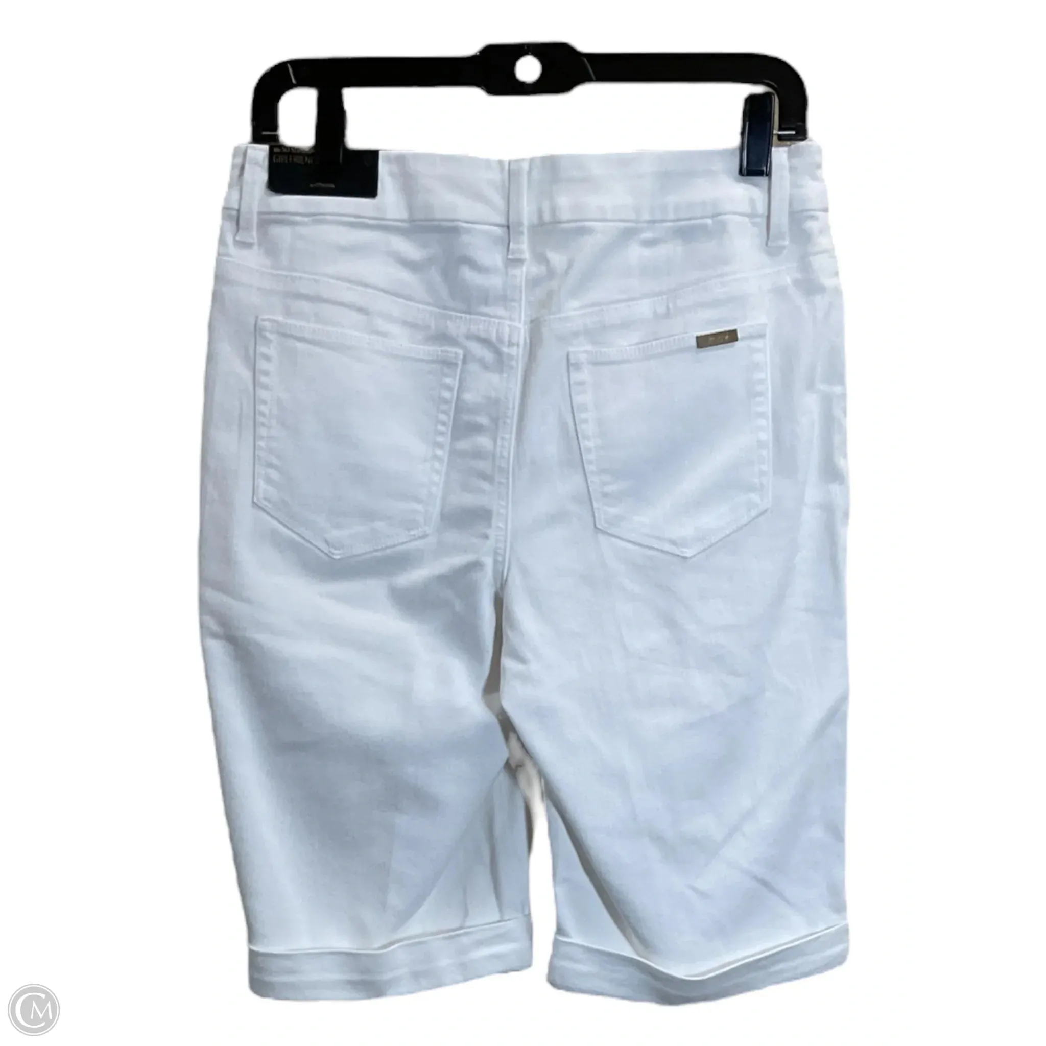 Shorts By Chicos In White Denim, Size: 4
