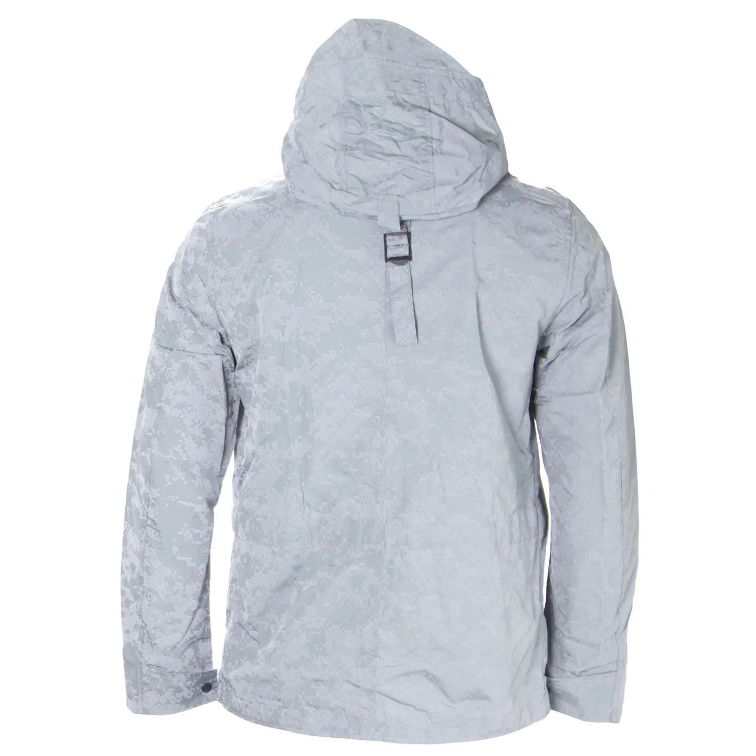 SPIEWAK Men's Grey Reflective Fishtail Jacket $520 NEW