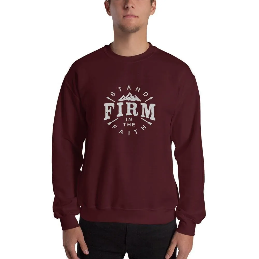 Stand Firm in the Faith Crewneck Sweatshirt