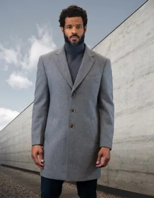 Statement Gray Overcoat