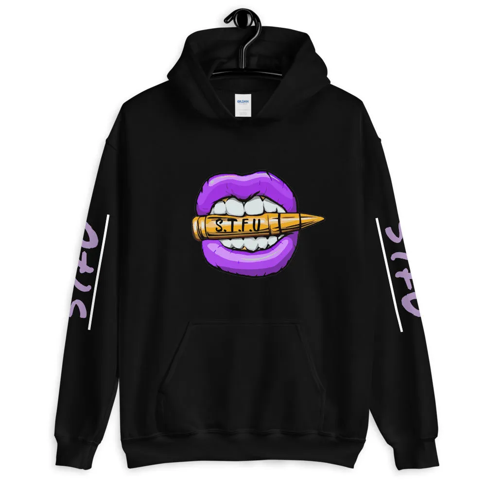 STFU Electric Purple Logo Unisex Hoodie
