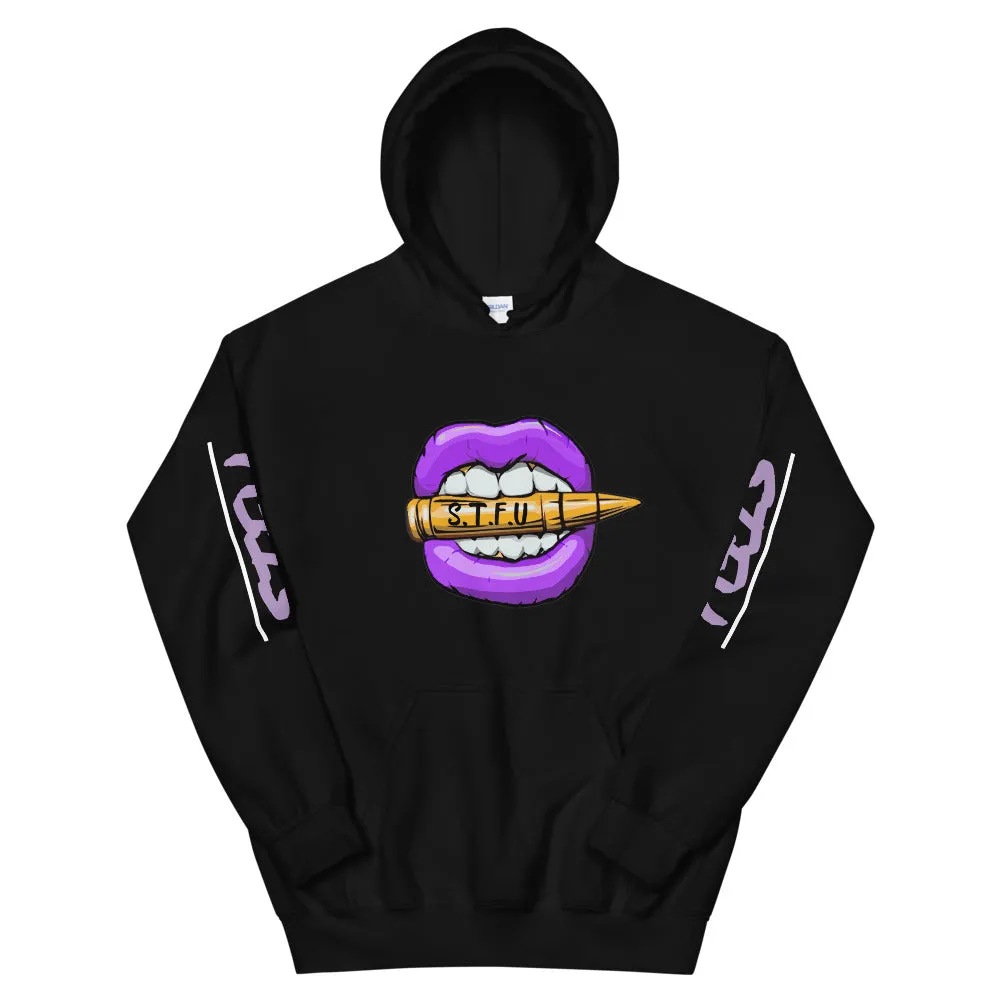 STFU Electric Purple Logo Unisex Hoodie