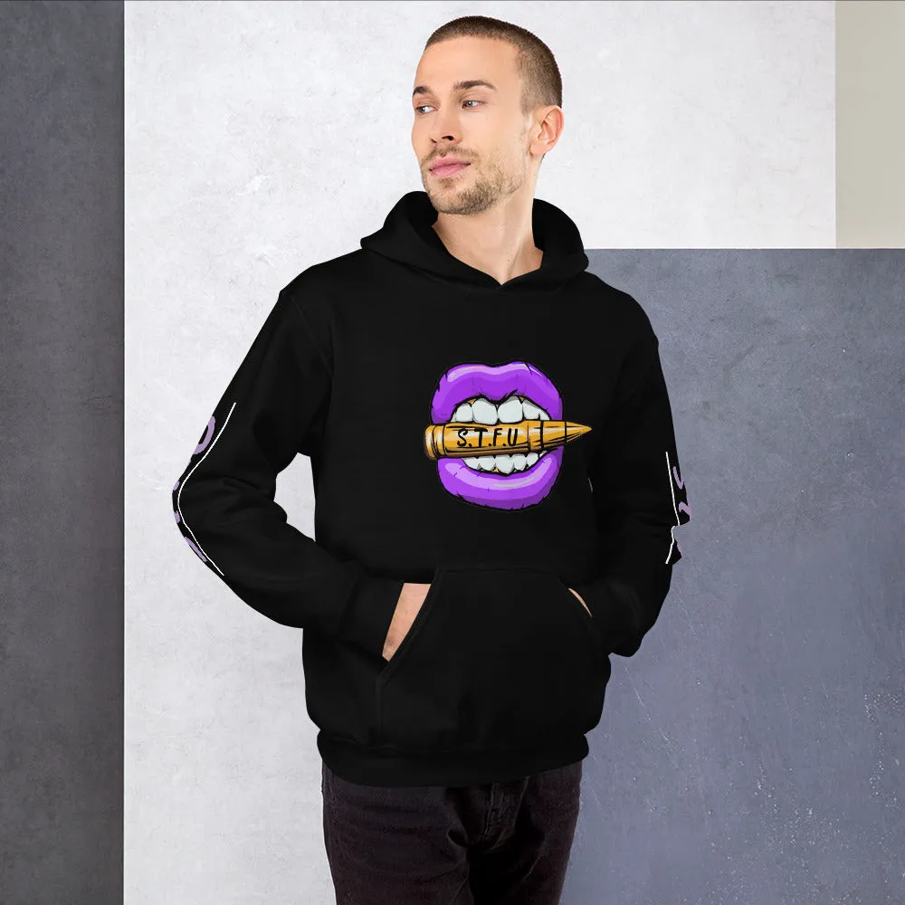 STFU Electric Purple Logo Unisex Hoodie