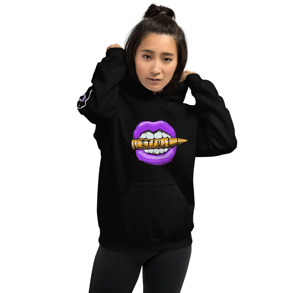 STFU Electric Purple Logo Unisex Hoodie