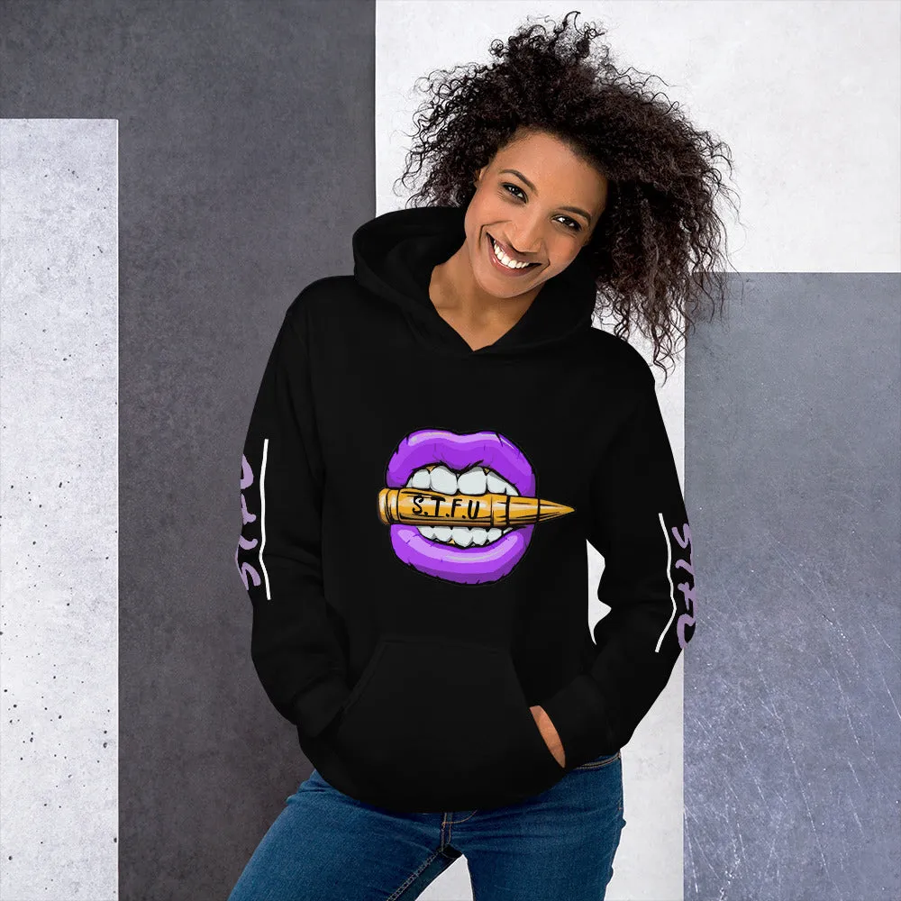 STFU Electric Purple Logo Unisex Hoodie