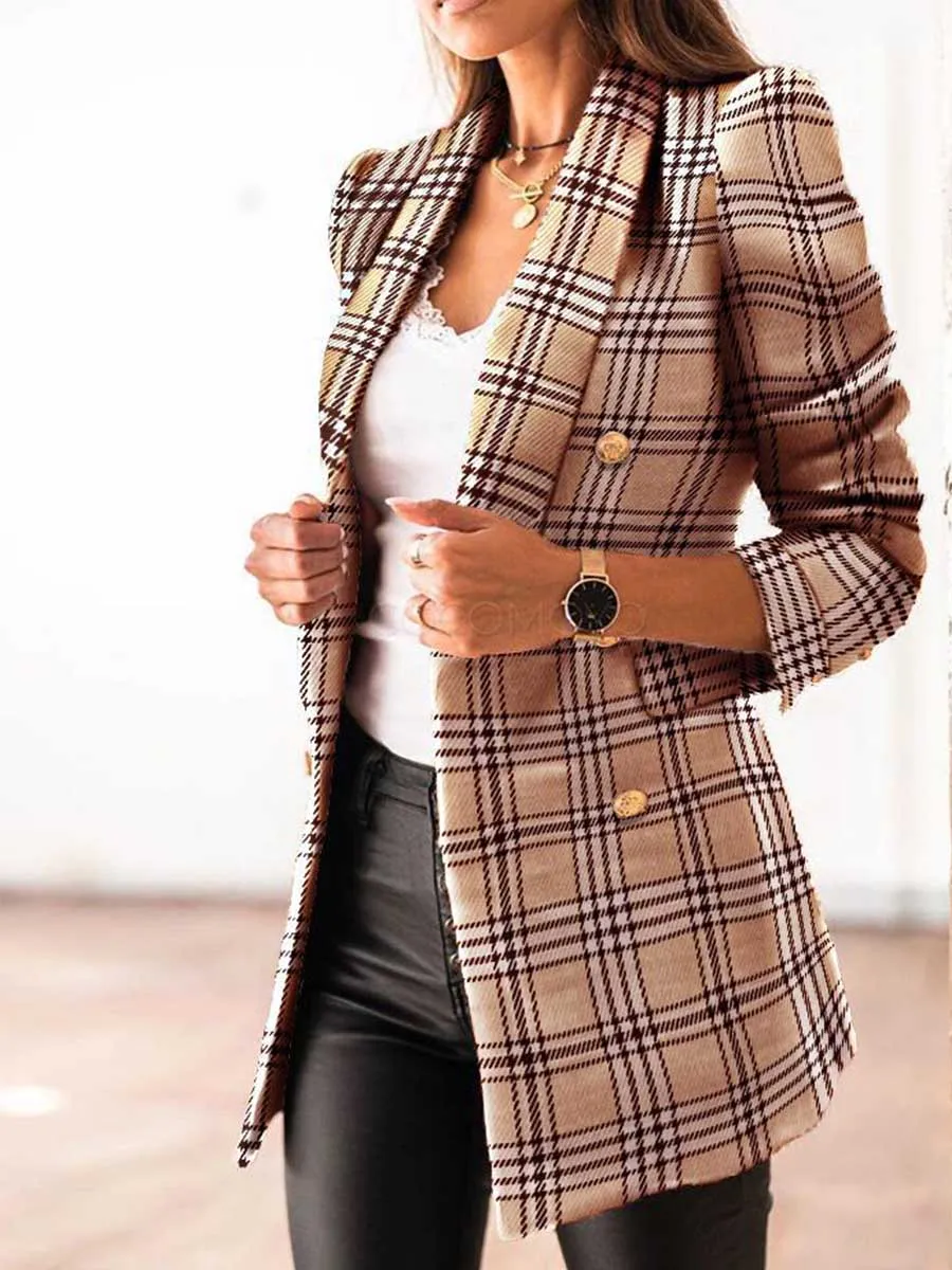 Stunncal Print Button Coat