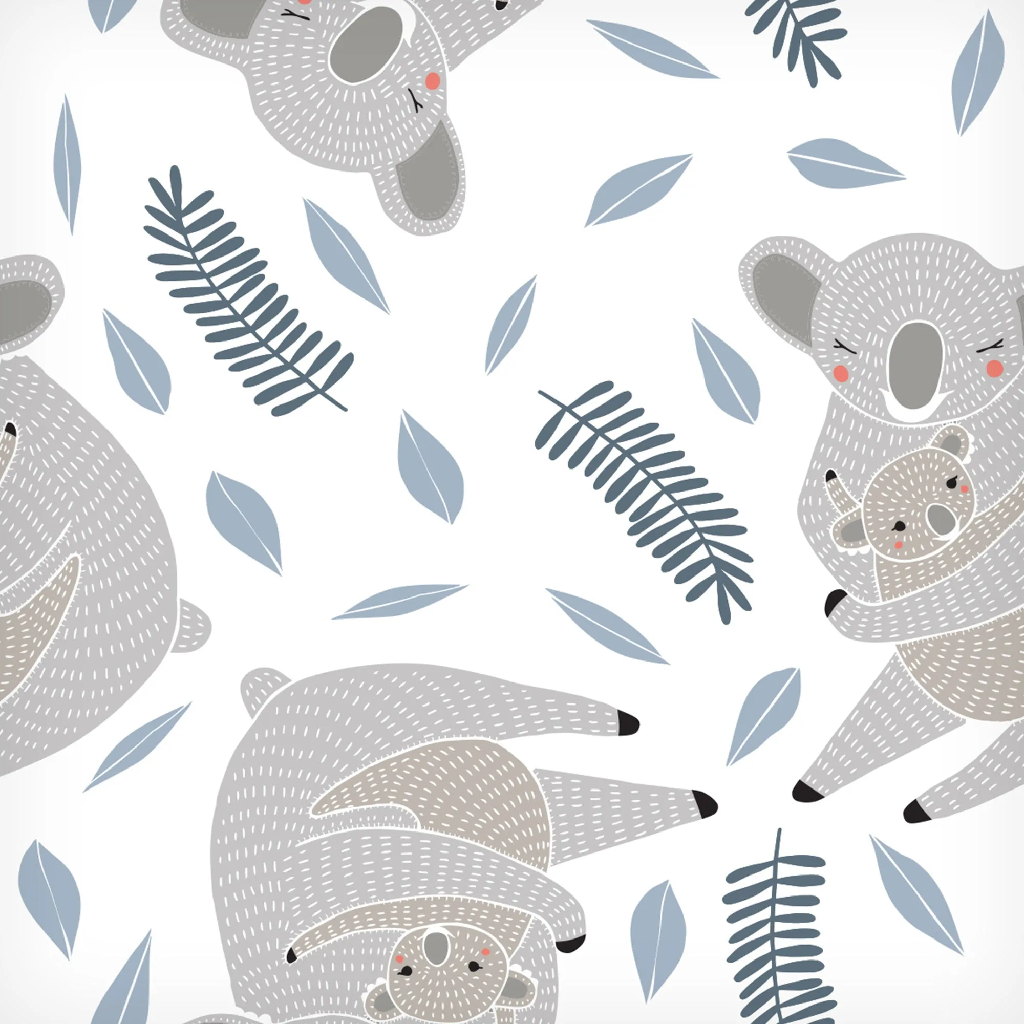 Swaddle Blanket Muslin Cotton - Modern Koala