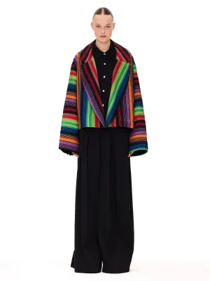 The Cropped Jacket : Stripe 44