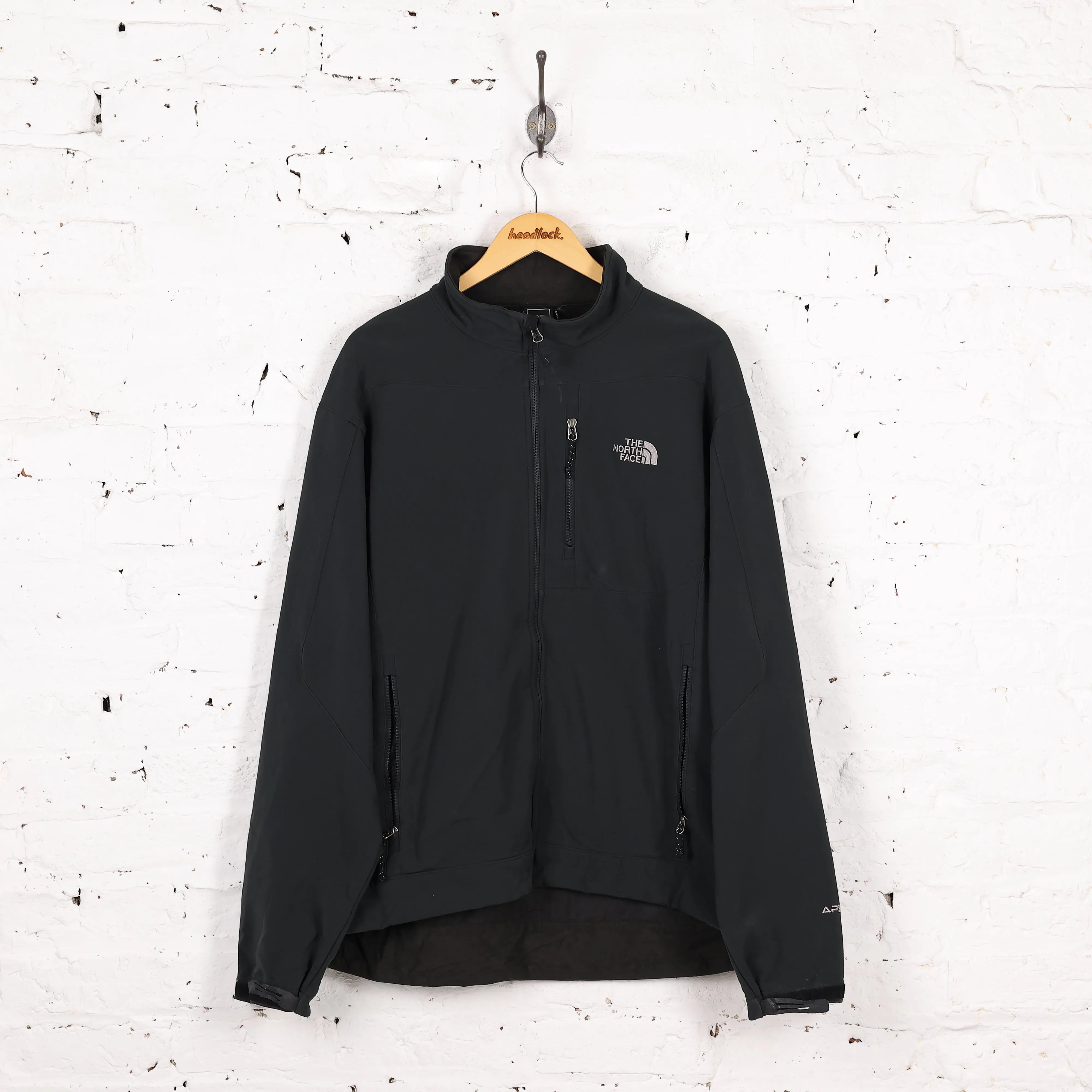 The North Face Apex Shell Jacket - Black - XL