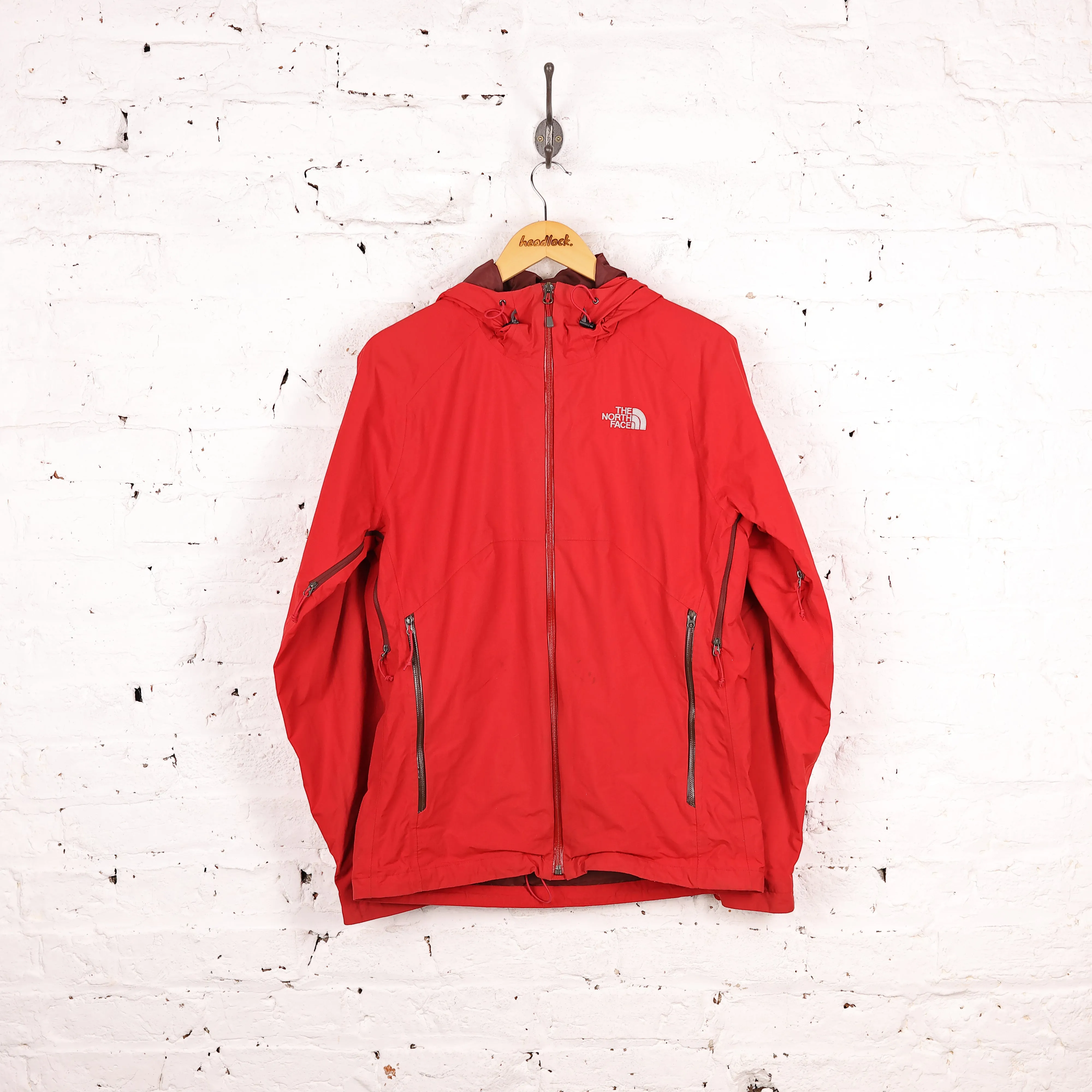 The North Face Hyvent Rain Jacket - Red - S