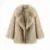 Thick Oversized Women Fashion Warm Fur Outerwear Modern design Faux Coat Fur Fox Best deal Fluffy Winter Hot Ins Gradient Jacket Girls