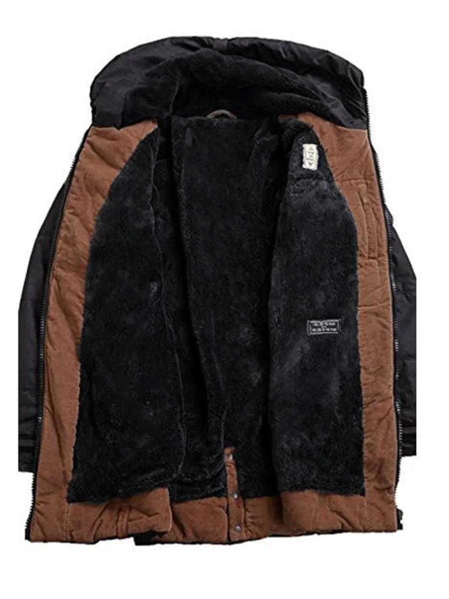 Thick Winter Doable lined Coat
