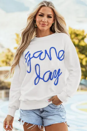 Tinsel Game Day Graphic Sweatshirt