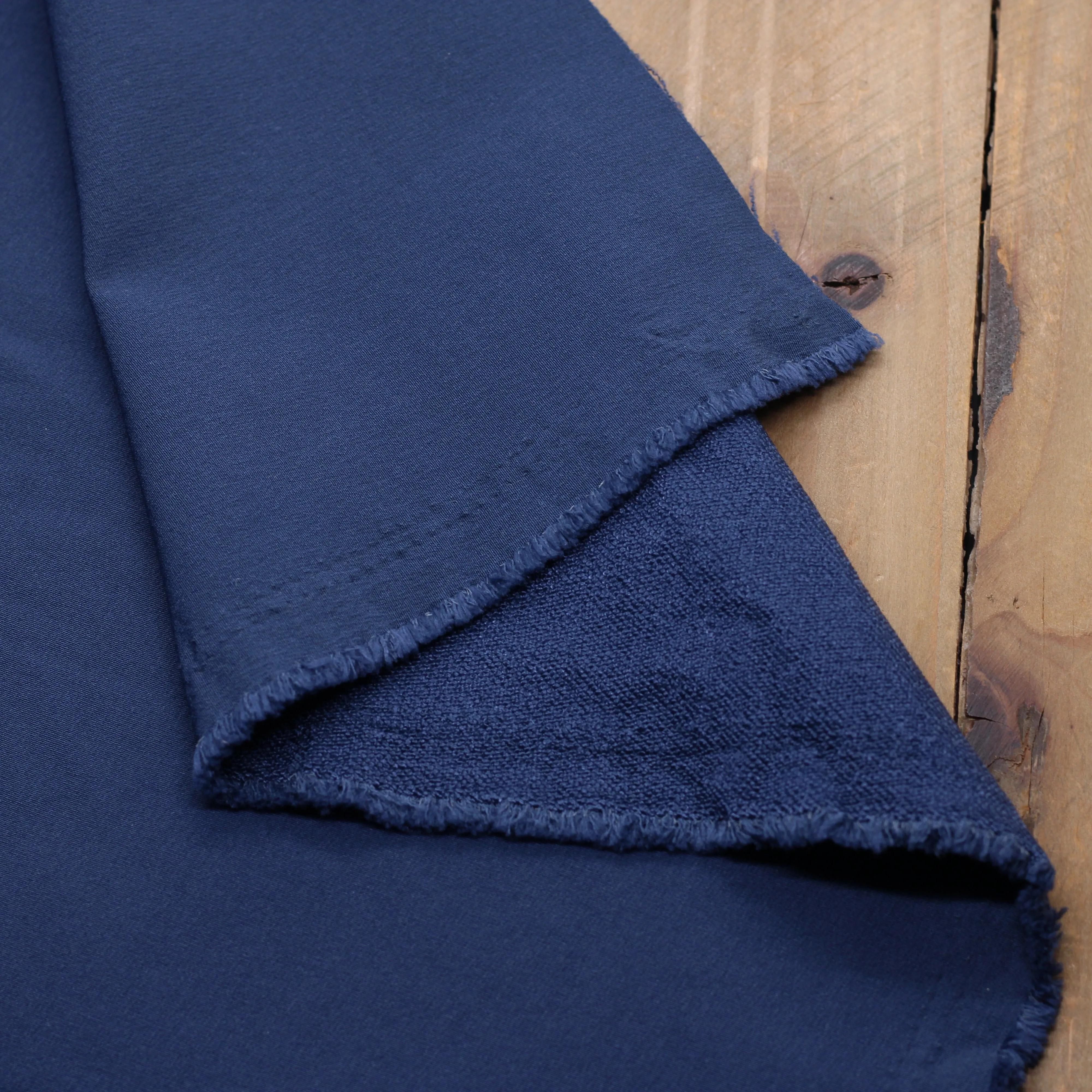 Tissu Waterproof Imperméable - Dark Denim (vendu x10cm)