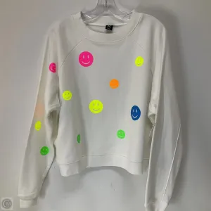 Top Long Sleeve By Cmc In White, Size: L