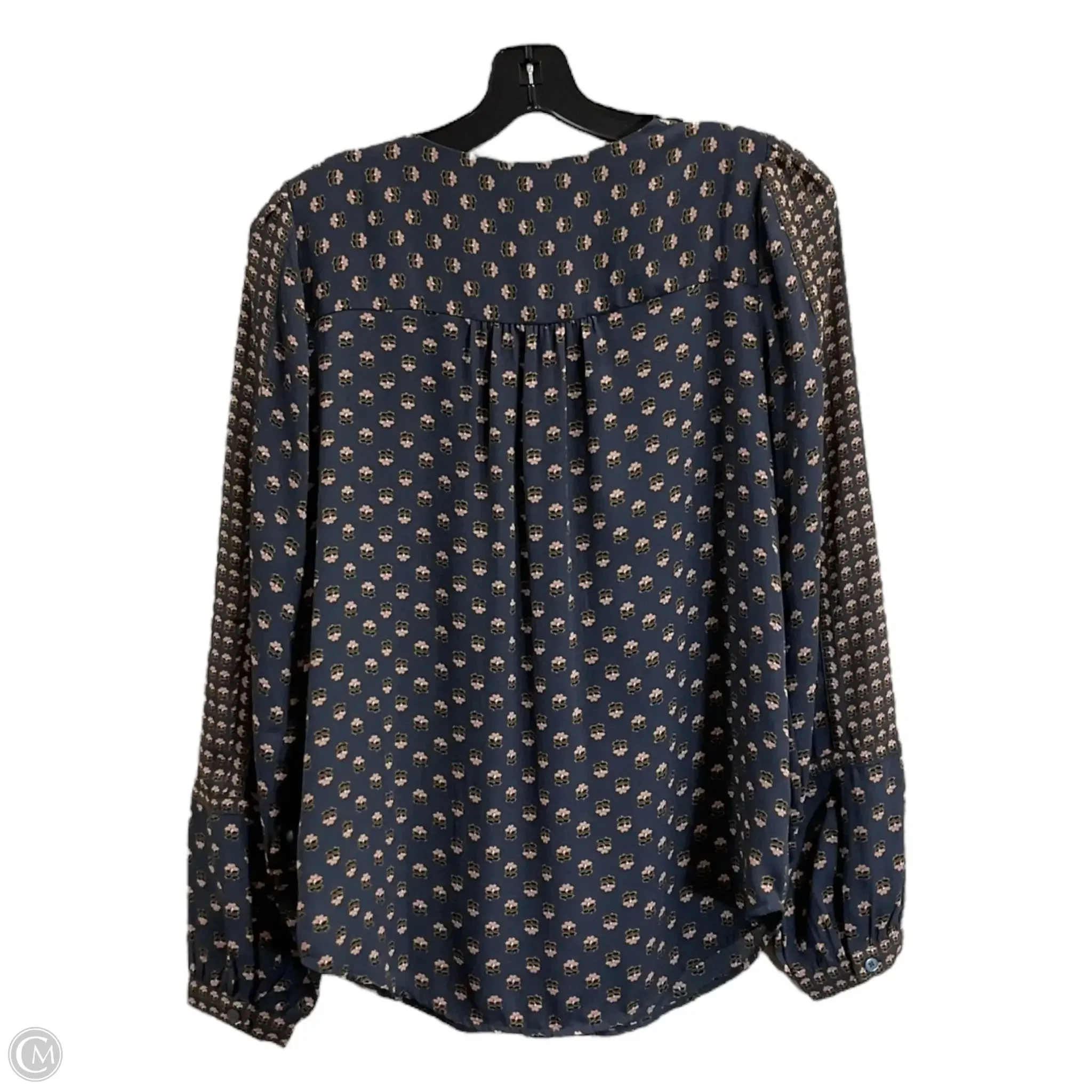 Top Long Sleeve By Loft In Grey, Size: Xs