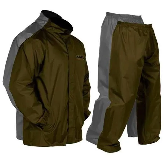 Vass Tackle Vass-Tex ‘Light’ Packaway Jacket and Trouser Set KHAKI