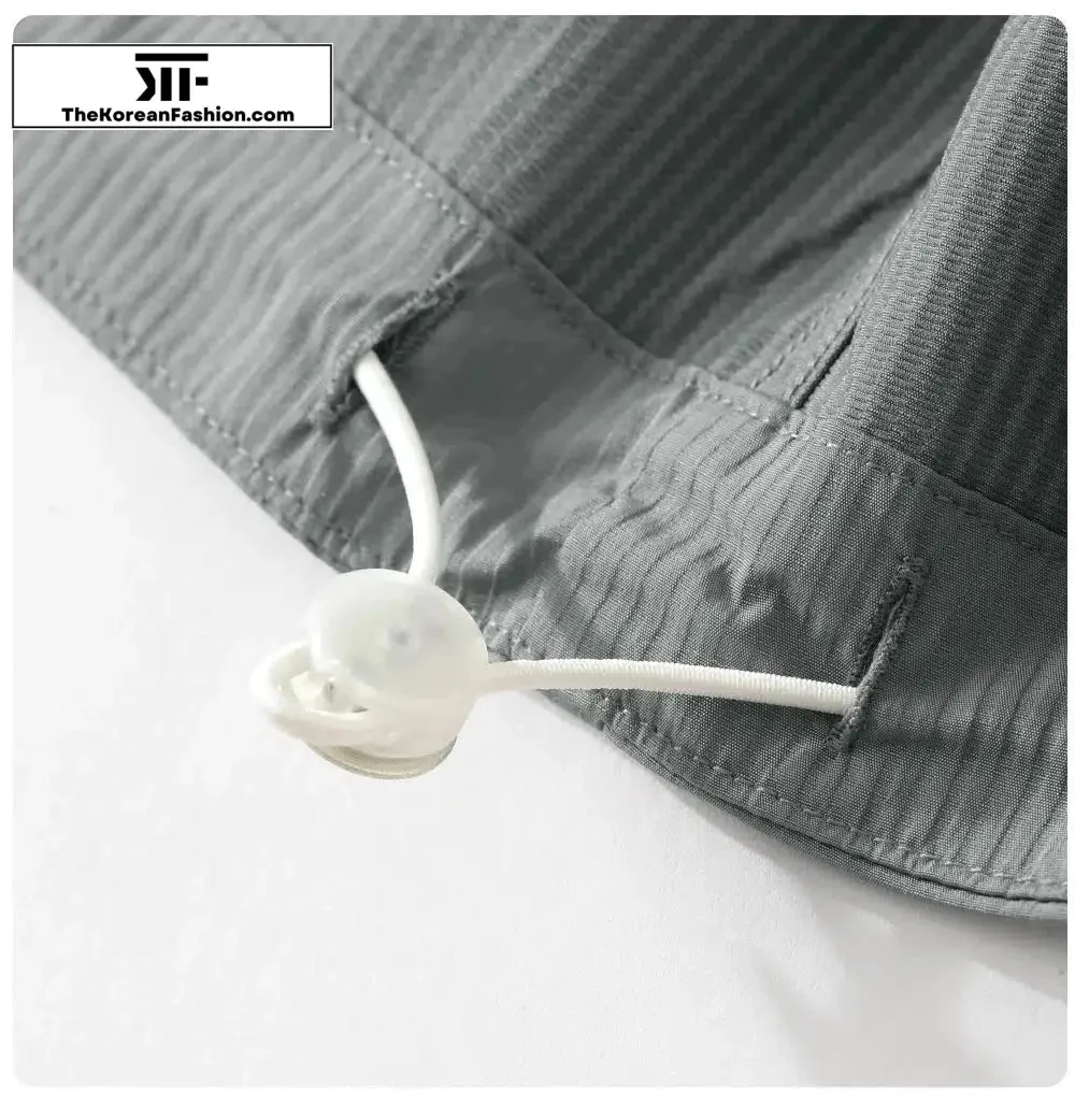 Vertical Textured Pocket Shirt