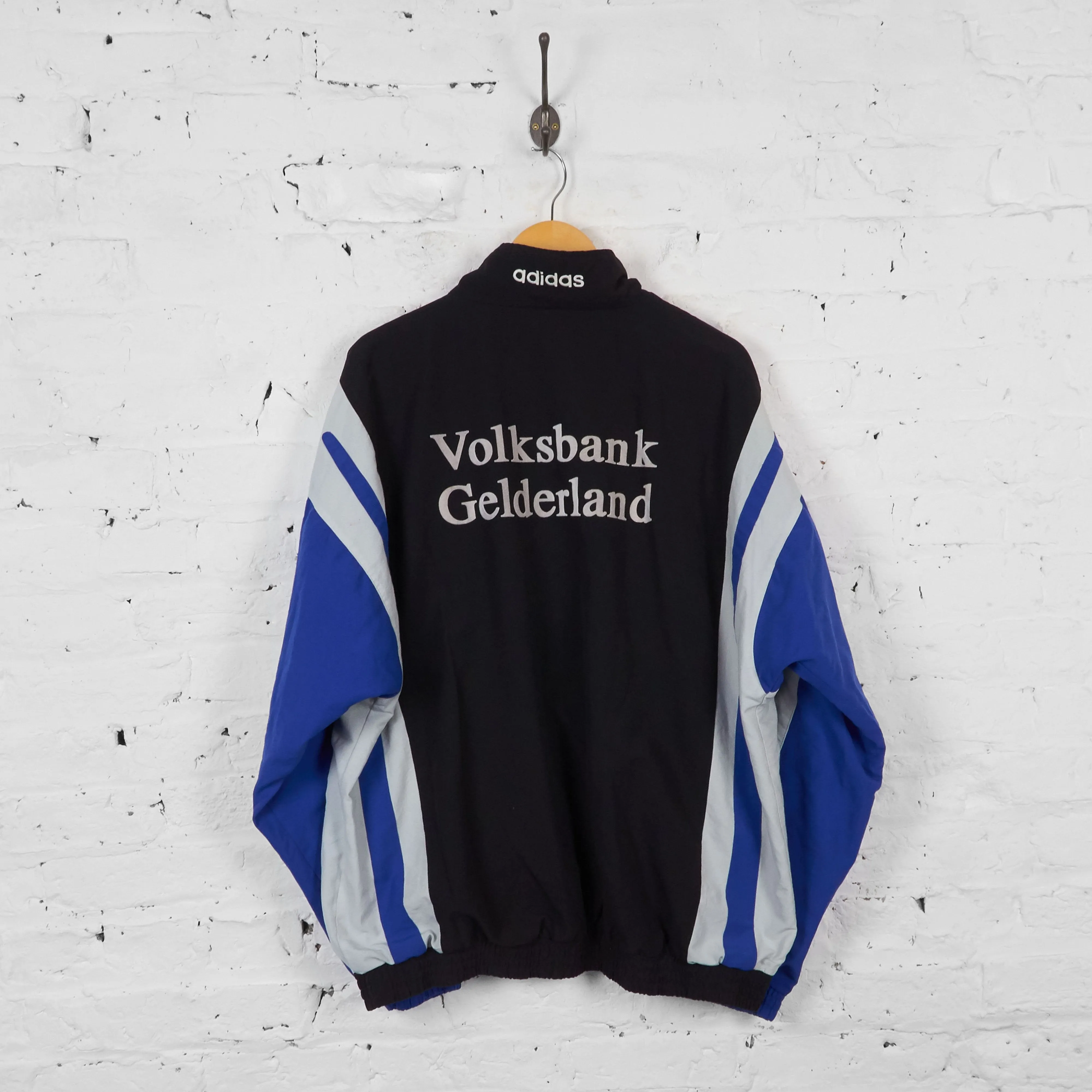 Vintage Adidas Tracksuit Jacket - Black - L