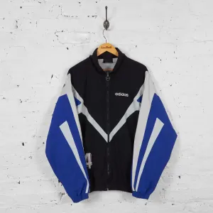 Vintage Adidas Tracksuit Jacket - Black - L