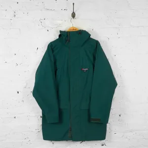 Vintage Berghaus Gortex Waterproof Jacket - Green - L