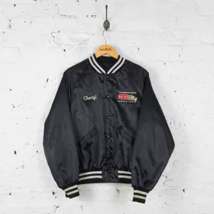 Vintage Bomber Jacket - Black - M