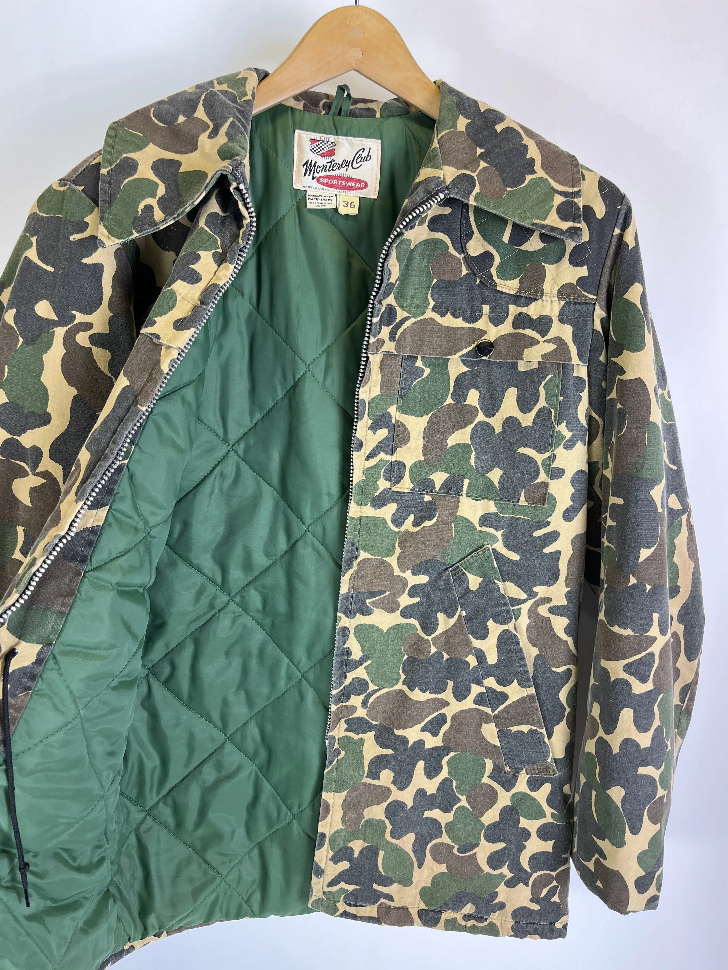 Vintage Camo Coat