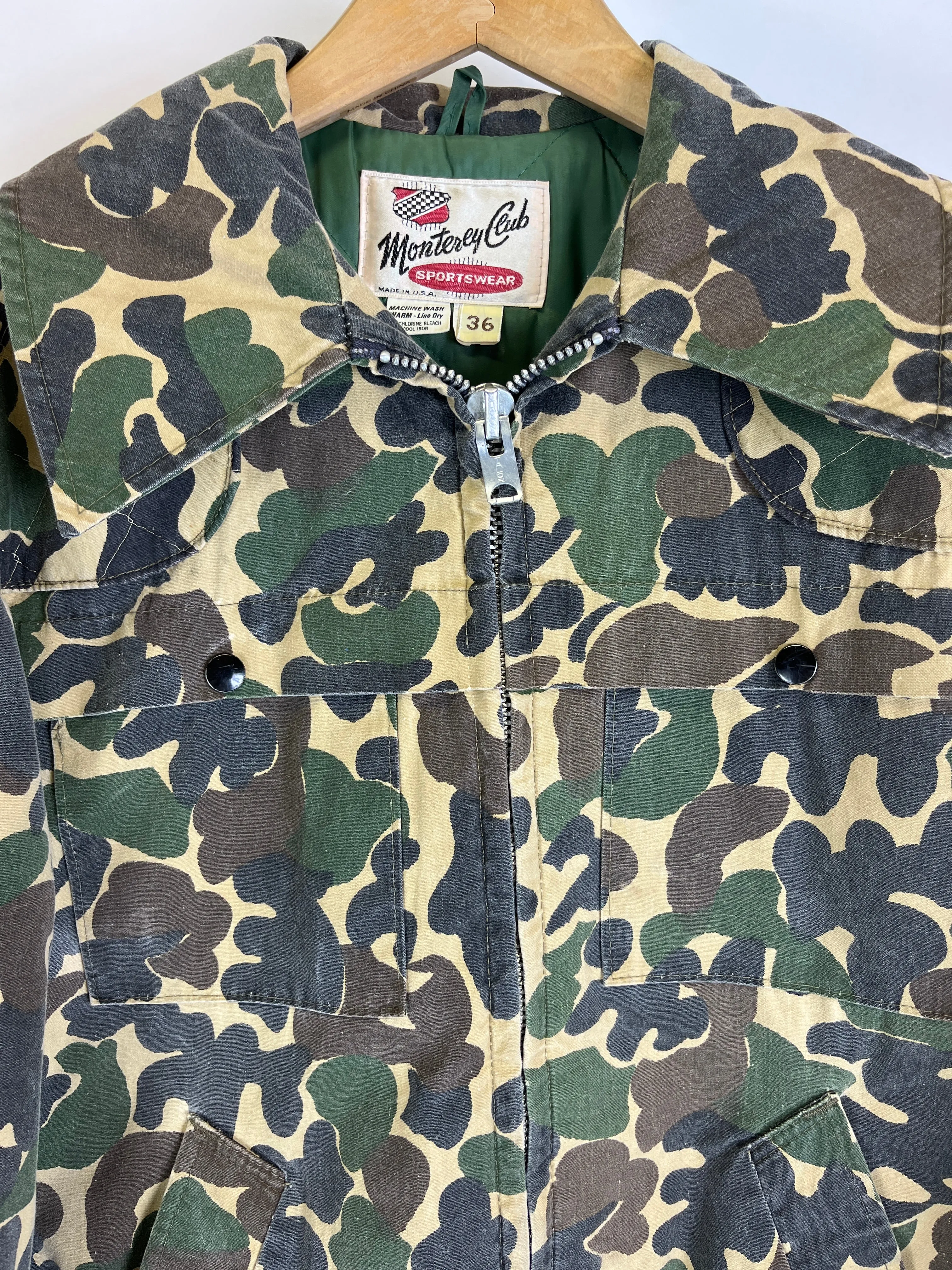 Vintage Camo Coat