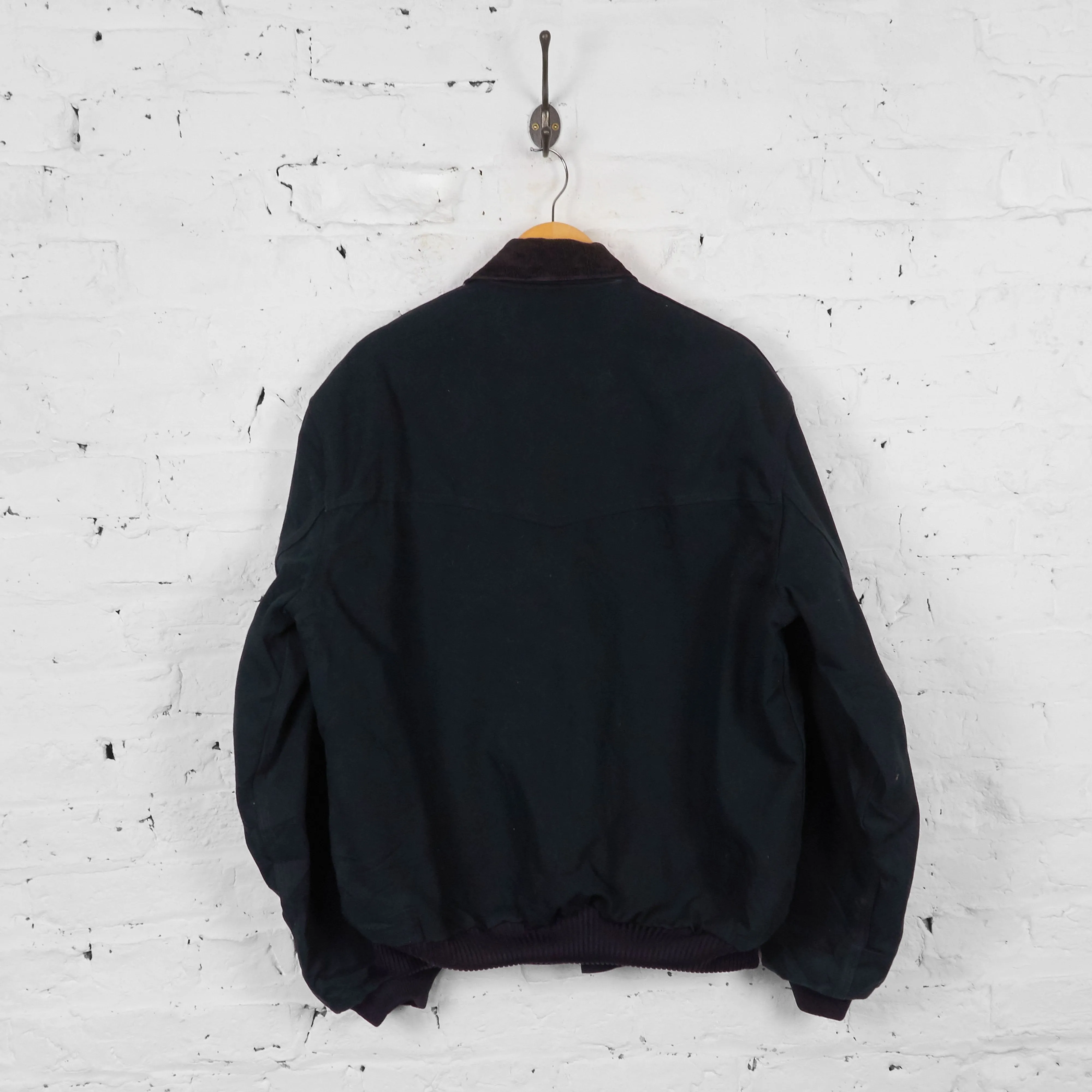 Vintage Carhartt Collared Workwear Jacket - Black - L