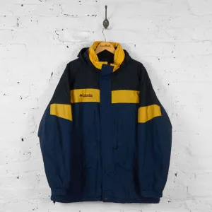 Vintage Columbia Outdoor Jacket - Blue/Yellow - XL