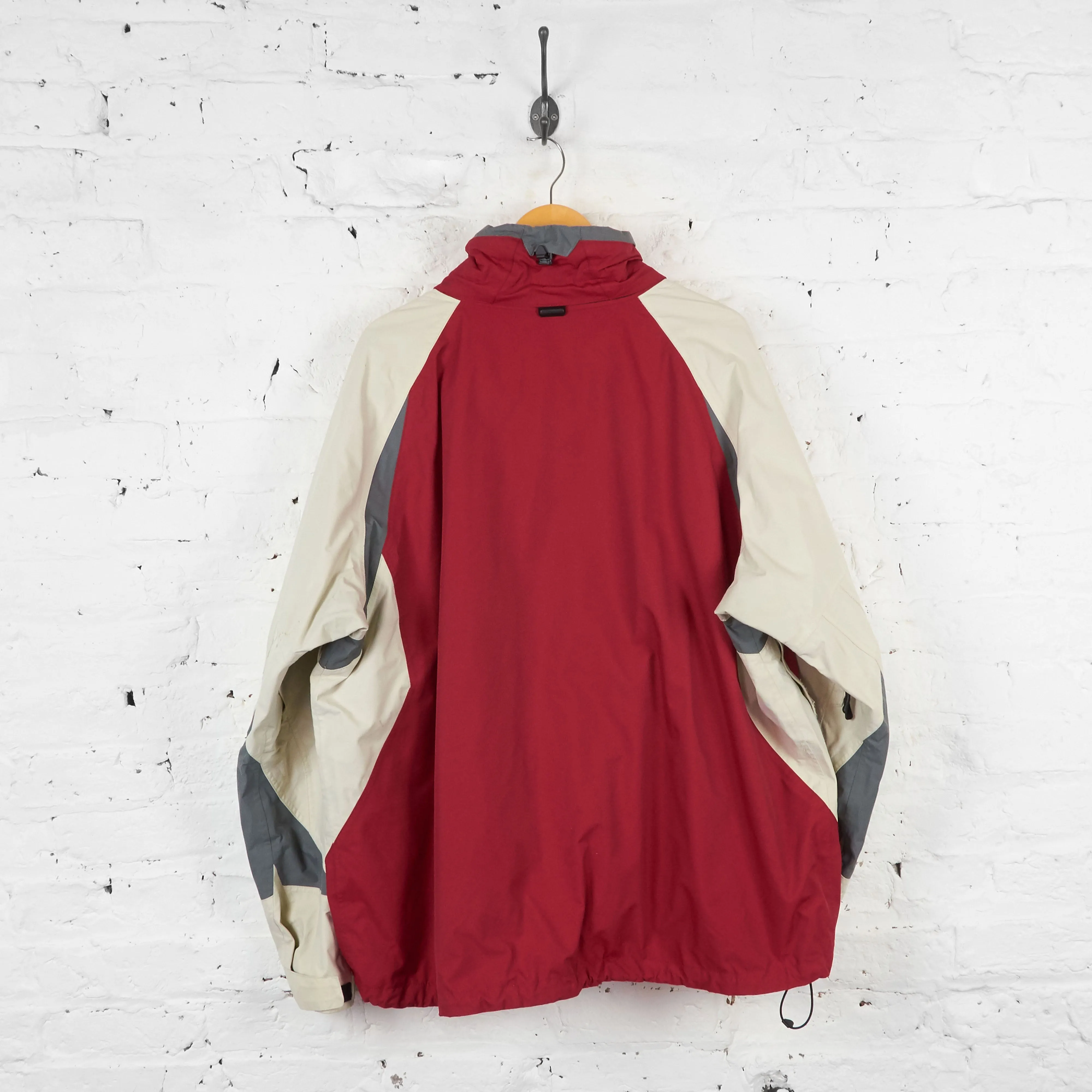 Vintage Columbia Titanium Jacket - Red/White - XXL