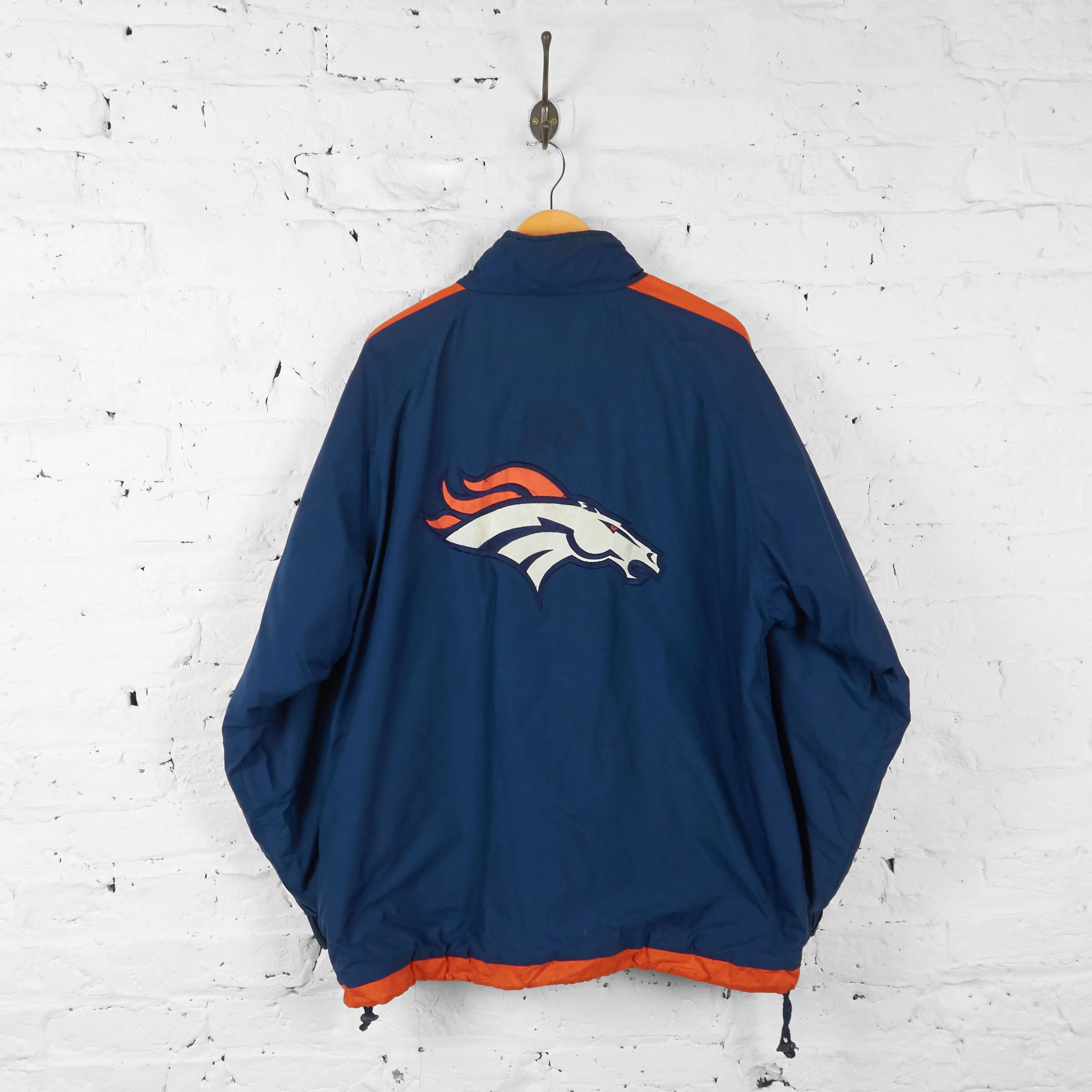 Vintage Denver Broncos NFL Jacket - Navy - L