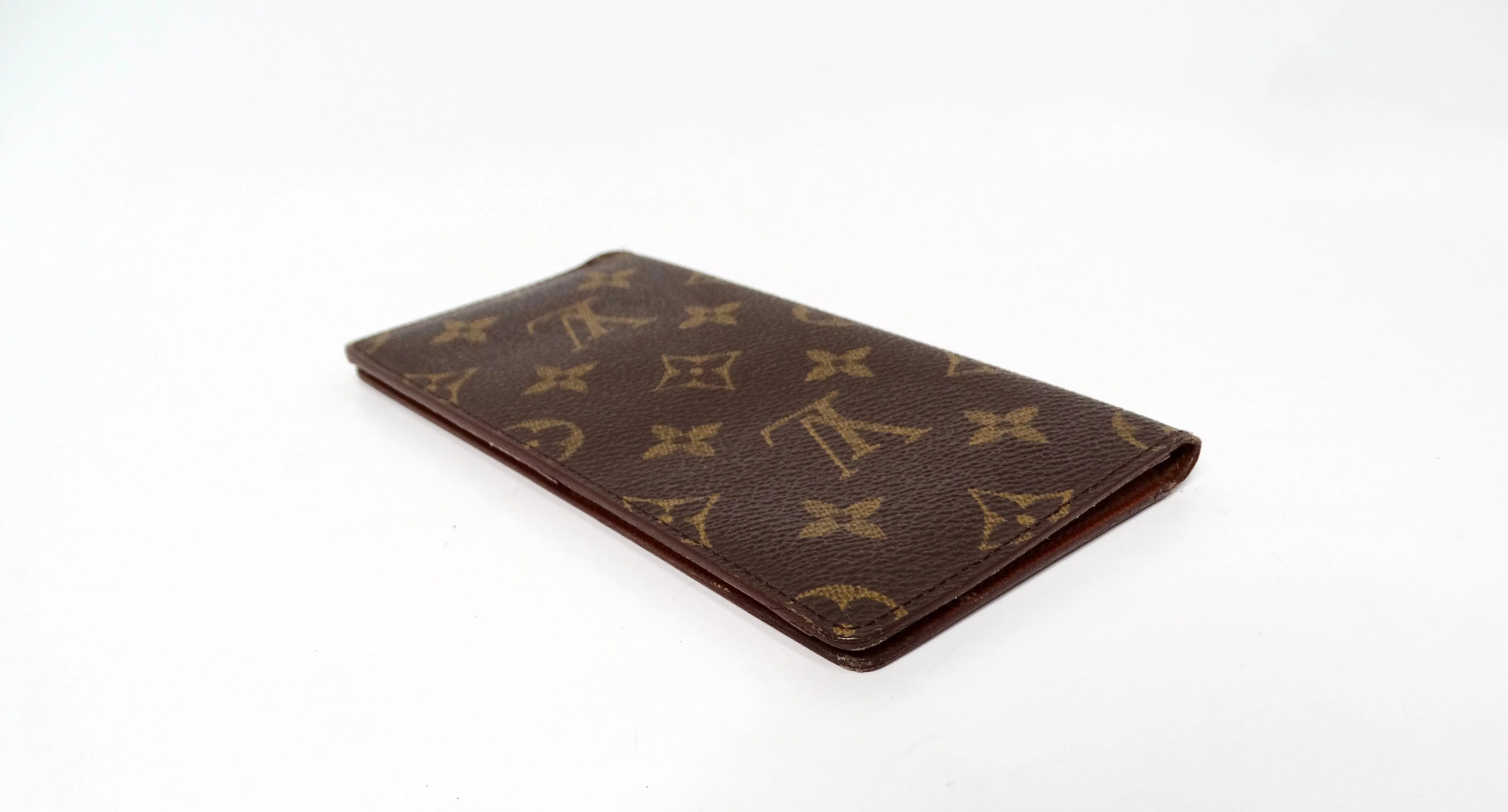 Vintage Louis Vuitton Brown Canvas Monogram Wallet