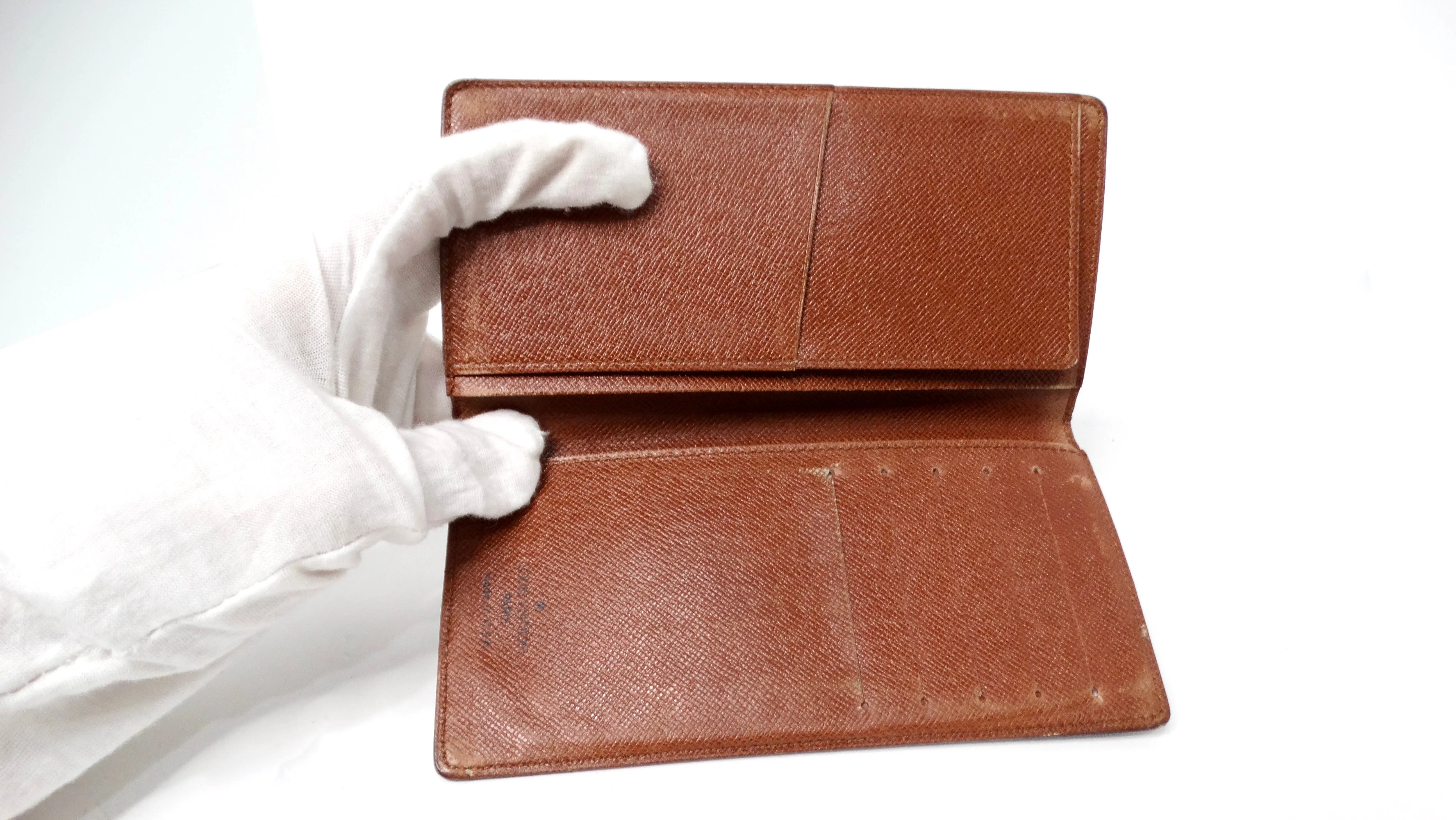 Vintage Louis Vuitton Brown Canvas Monogram Wallet