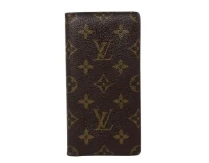 Vintage Louis Vuitton Brown Canvas Monogram Wallet