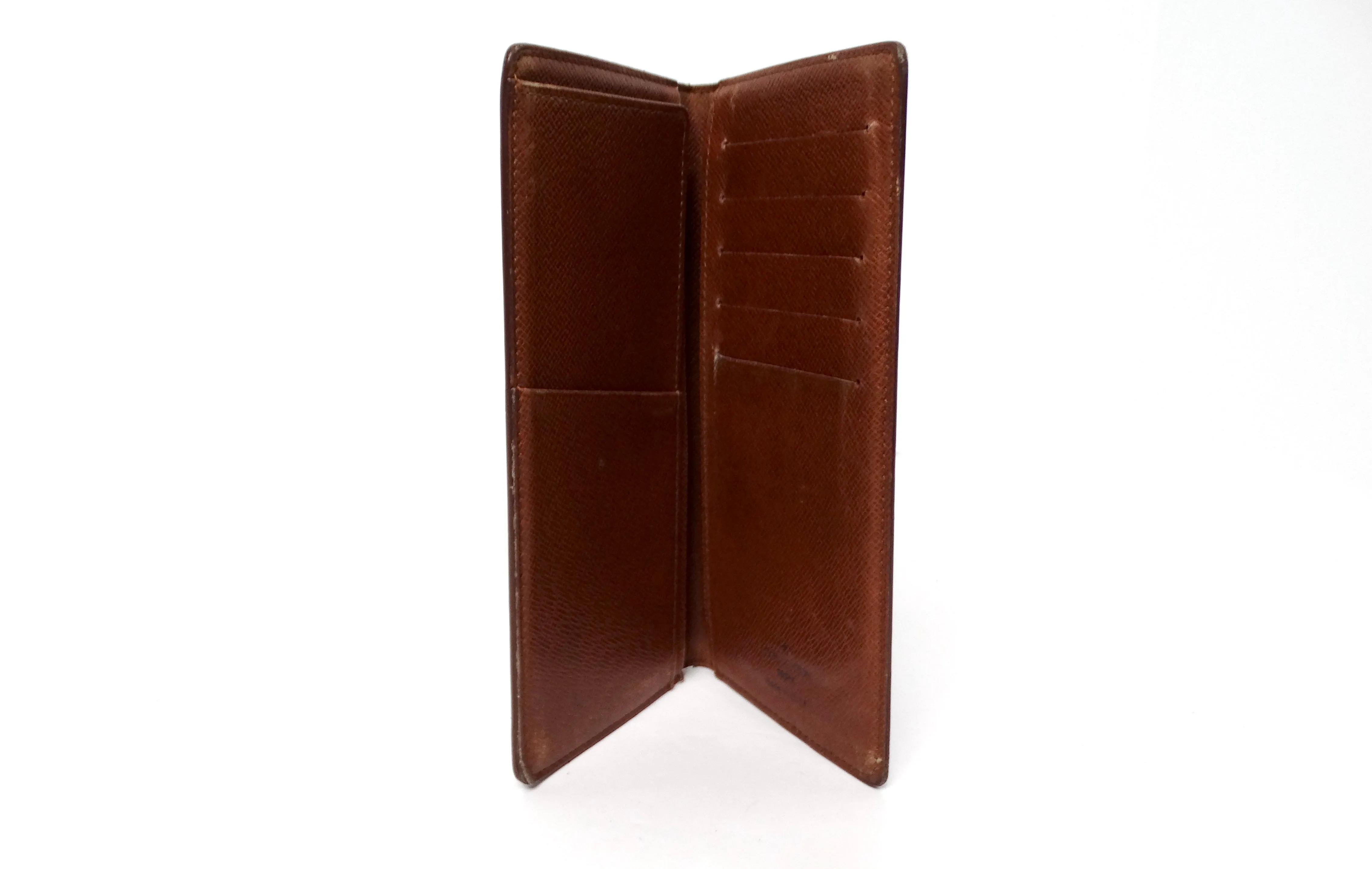 Vintage Louis Vuitton Brown Canvas Monogram Wallet