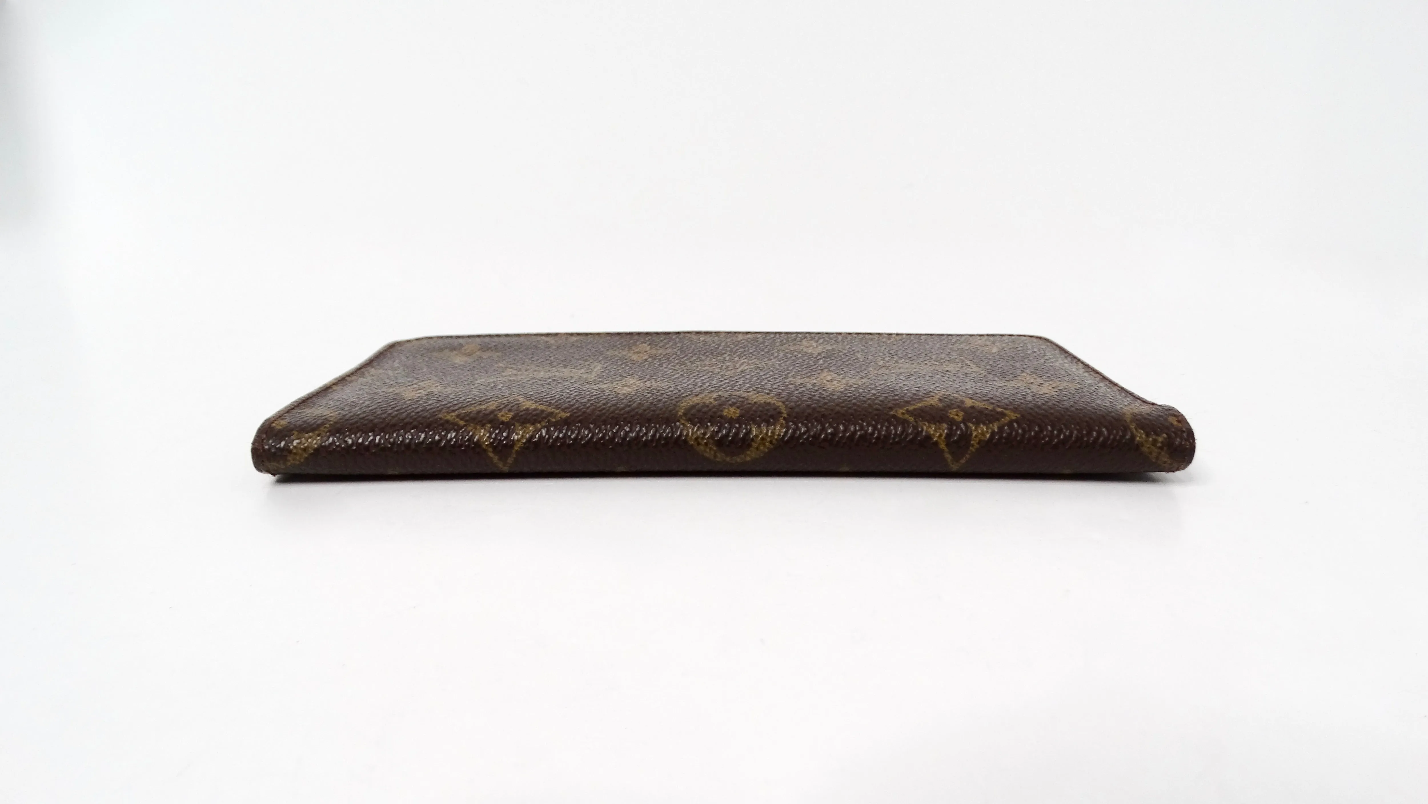 Vintage Louis Vuitton Brown Canvas Monogram Wallet
