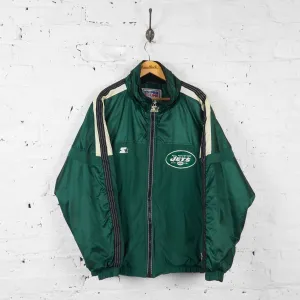 Vintage New York Jets Padded NFL Jacket - Green - L