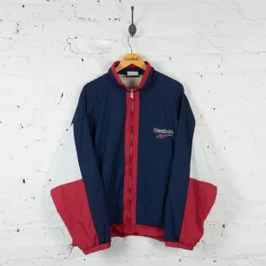 Vintage Reebok Windbreaker Jacket - Red/Navy - XXL