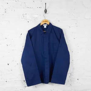 Vintage Workwear Chore Jacket - Blue - XL