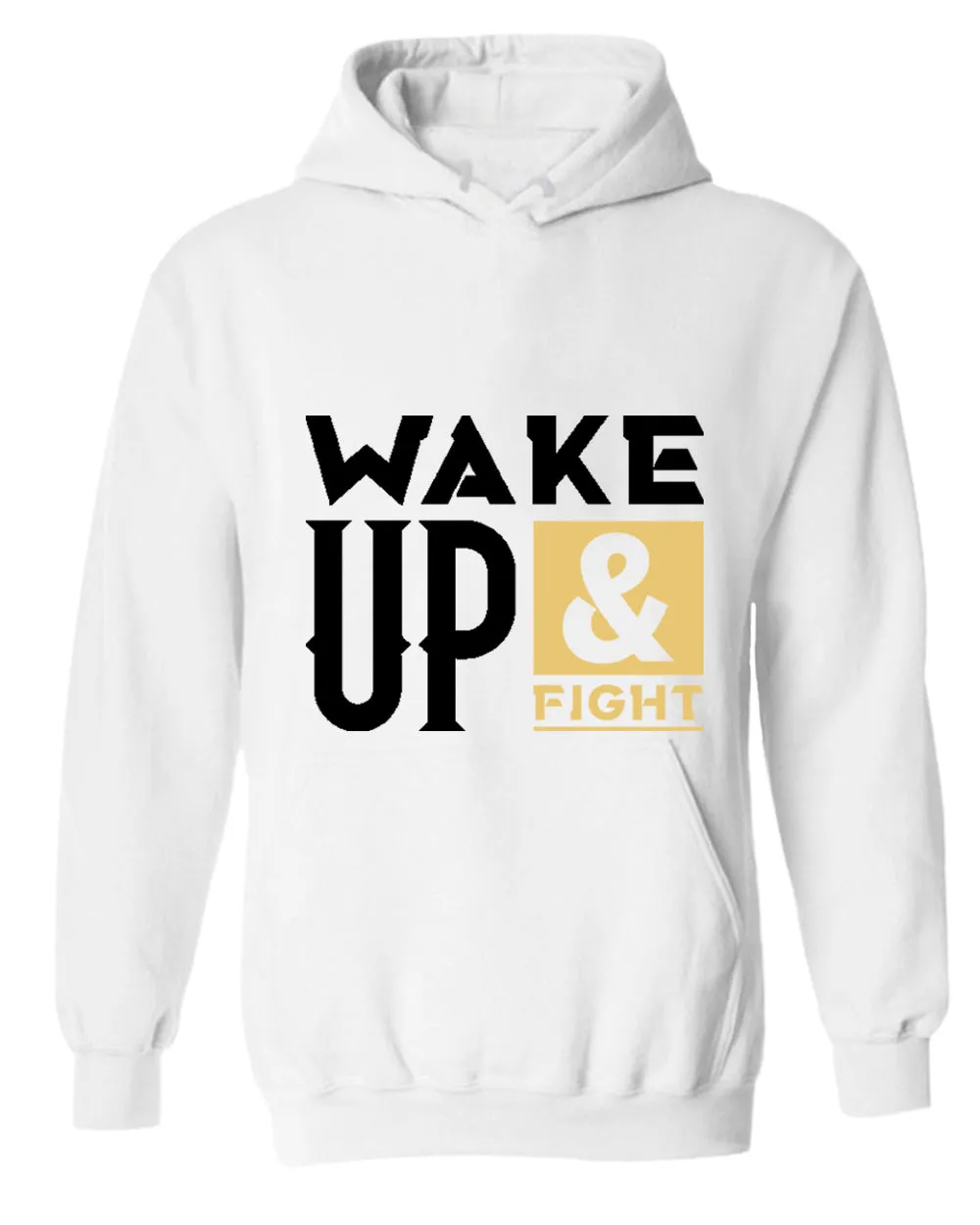 Wake up and fight hoodie, motivational hoodie, inspirational hoodies, casual hoodies